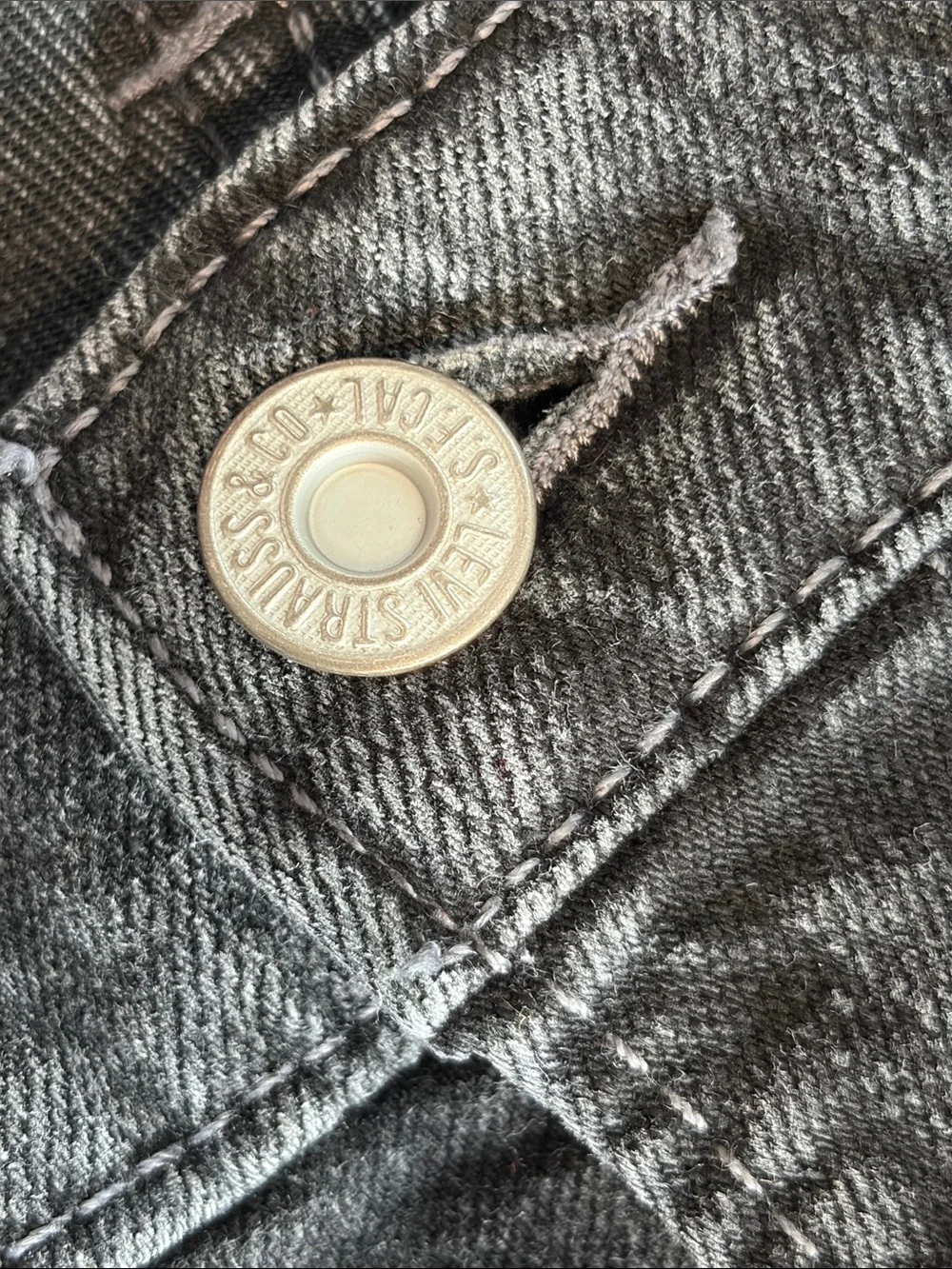 Levi's  Slim Straight Black Washed Jeans